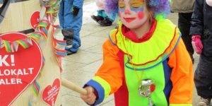 Fastelavnsfest på Espergærde Bibliotek med Nomertræning
